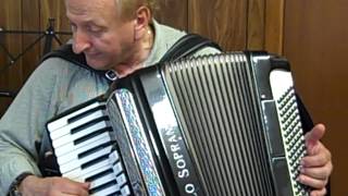 Video thumbnail of "Under Paris Skies played on a Paolo Soprani Musette Accordion"