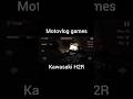 Motovlog kawasaki ninja h2r ride traffic rider game #shorts
