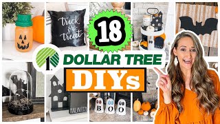 18 HIGH END Halloween Decor DIYs! 🎃 EASY $1 Dollar Tree DIYs! 2022