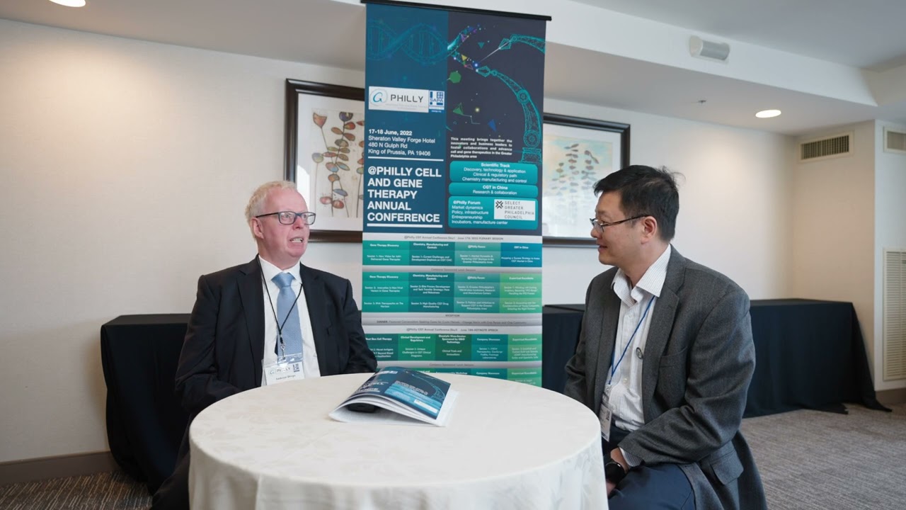Interview with Dr. Andreas Dreps at 2022 @Philly CGT Conference