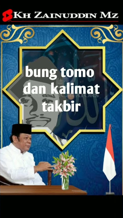 bung tomo dan semangat pejuang untuk meraih Kemerdekaan  - ceramah kh zainuddin mz #shorts