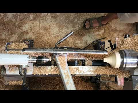 Woodturning, exercise with the skew