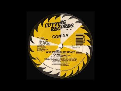 Corina — Corina - Give Me Back My Heart (7" mix from vinyl) (1988)