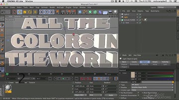 Cinema 4d and After Effects Tutorial | Text Animation Part 1