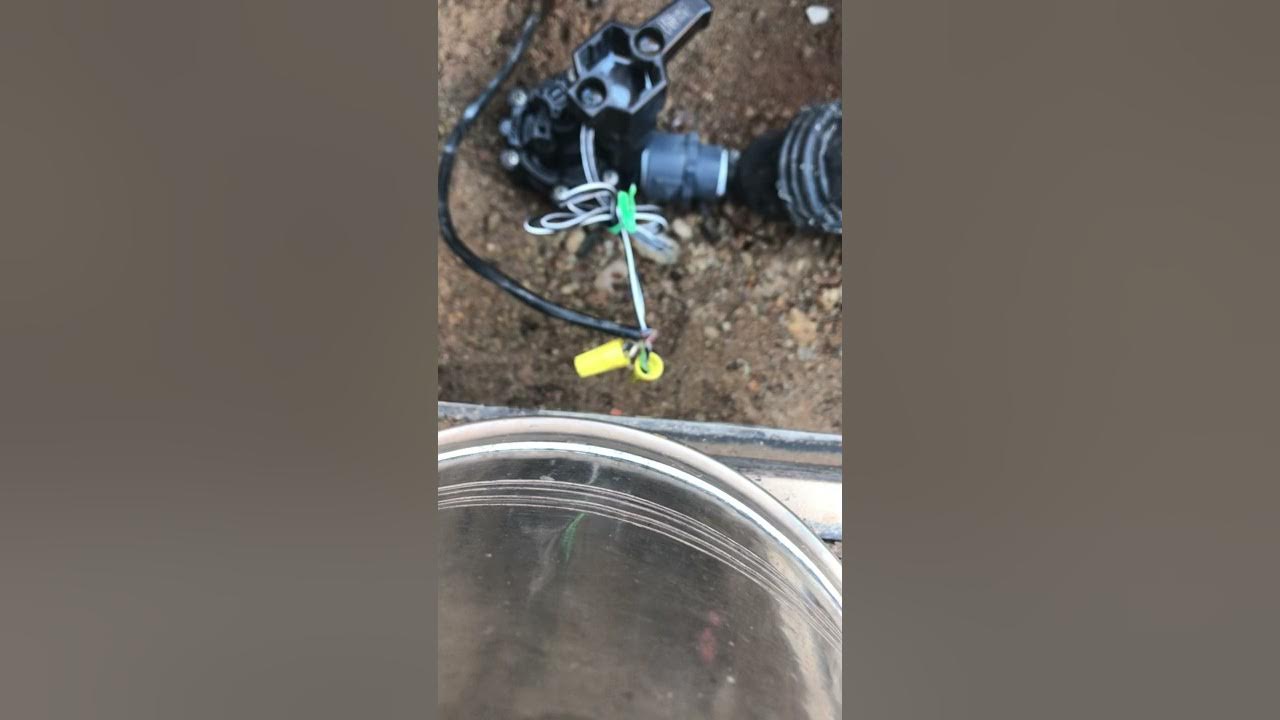 How to replace Rain Bird shorted solonoid residential sprinkler valve