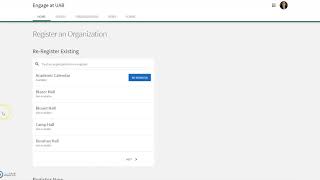 ENGAGE – Create a New Organization
