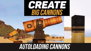 Create big cannons tutorial / guide 1.18.2 - 1.19.2 Autoloading cannons. Cartridges (Minecraft java)
