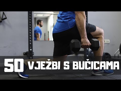 Video: Vježbe Ručnih Bučica