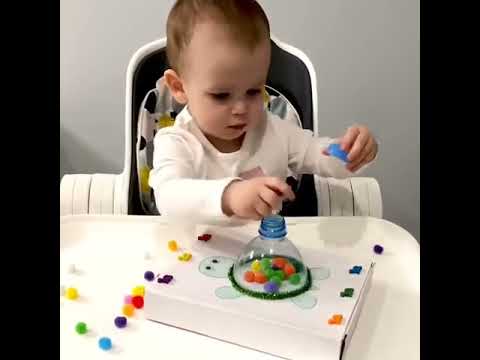 Juguetes caseros para la estimulación temprana del bebé - Foto 1