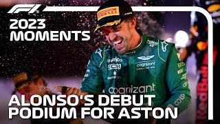 Alonso Comes to Life! Reacting to Aston Martin's Dream Bahrain Podium