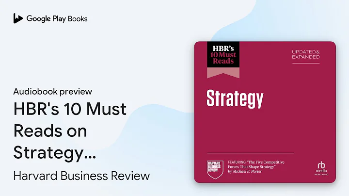 HBR's 10 Must Reads on Strategy, Updated and… by Harvard Business Review · Audiobook preview