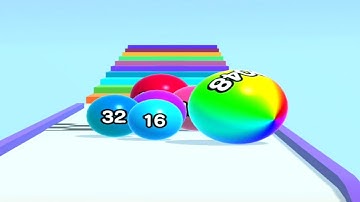 Ball Run 2048 | 2048k Gameplay Android, iOS levels 92-93