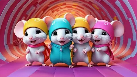 Three Blind Mice – Form a Rock Band | English Nursery Rhyme | Kids Songs | Baby Music