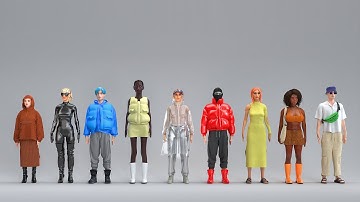DIGITAL FASHION in Blender