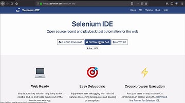 Getting started with Selenium IDE Record and Playback Tool