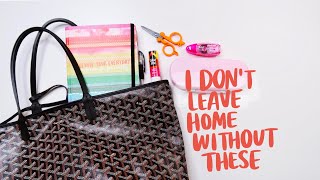 What’s In My Bag | Crafty edition