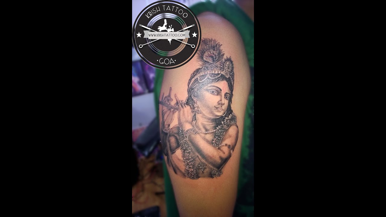 Voorkoms God Radha Krishna Colourful Temporary Tattoo for Men Women Sticker  : Amazon.in: Beauty
