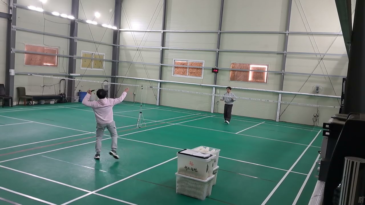 배드민턴레슨.2026.3.7. 입문레슨 스트록(드라이브. 드롭. 클리어) -원배드민턴 허코치-