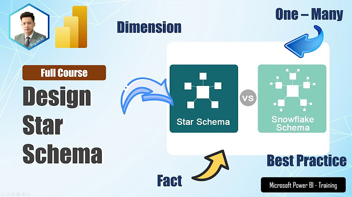 Dùng star schema snowflake schema hybrid schema là gì