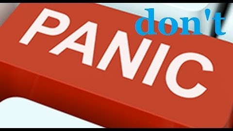 how to use panic button to hide stuff on browser