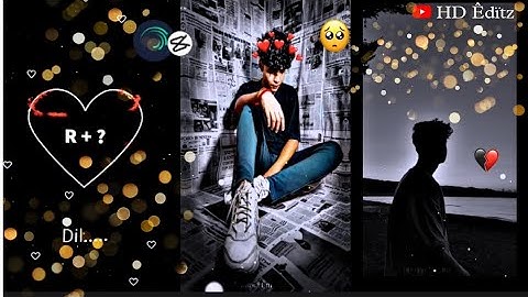 Dil Sambhal ja Zara|6 photo video Editing NEW sad story video| Alight motion|