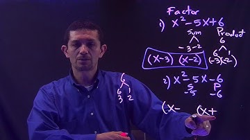 Factoring Trinomials (a=1) Using Product and Sum.