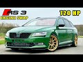 720HP SKODA SUPERB 2.5 TFSI // 315KMH REVIEW on AUTOBAHN