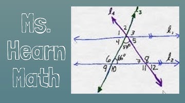 Geometry Part 7: More on Angles formed by Parallel Lines and Transversals