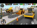 Road Roller Excavator Driving Game New Construction 🏗️ Simulator 3D | Android Gameplay 🚧