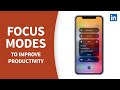 iPhone Tutorial - Avoid distractions with FOCUS mode