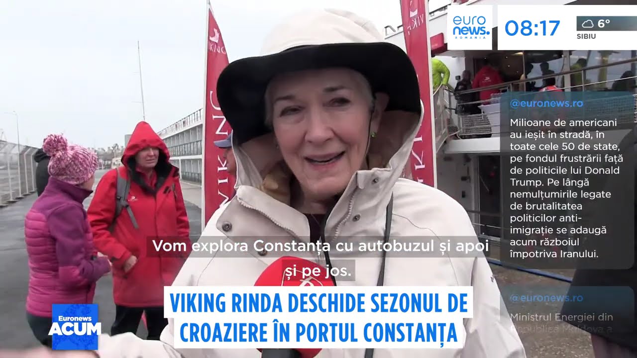 Viking Rinda dă startul sezonului de croaziere în Portul Constanța