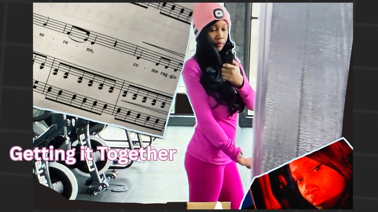 Building my life | A Day in the life: Gym, Singing, filming