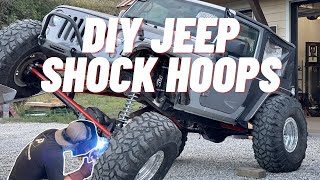 DIY Jeep Shock Hoops On The Super Duty JK