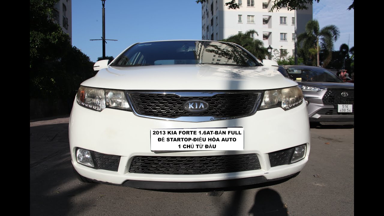 KIA FORTE 1.6 AT – SẢN XUẤT 2013 (BẢN FULL, SỐ TỰ ĐỘNG 6 CẤP)