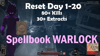 Spellbook Warlock Montage | 82 Kills 35 Extracts | Early Access Reset #1 Dark and Darker