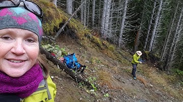 The "Badger"- Debris flow starting zone