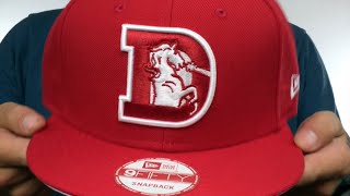 Broncos 'THROWBACK TEAM-BASIC SNAPBACK' Red-White Hat by New Era
