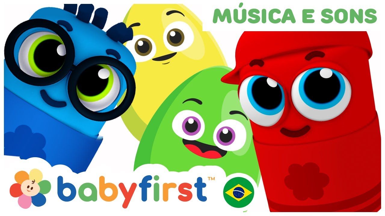 Desenhos educativos em português  🎵 Música Infantil Educativa