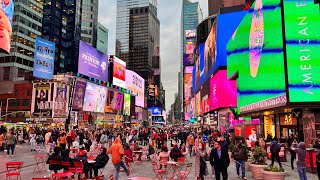 NYC LIVE Midtown Manhattan, Times Square, Bryant Park & Grand Central Terminal (April 19, 2022)