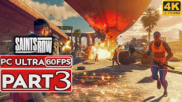 SAINTS ROW Gameplay Walkthrough Part 3 [4K 60FPS PC ULTRA] - No Commentary (FULL GAME)