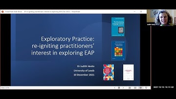 Judith Hanks - Exploratory Practice Part 1