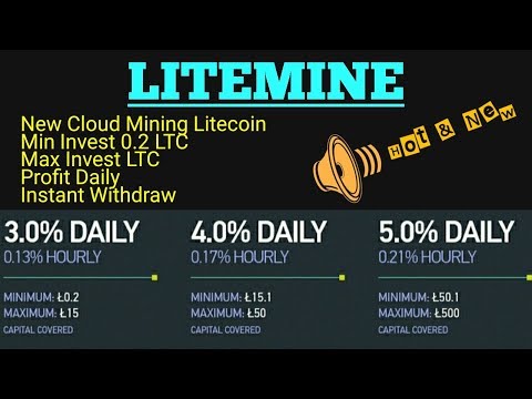 New Cloud Mining - Litemine Cloud Mining With Profit Daily Up To 5%