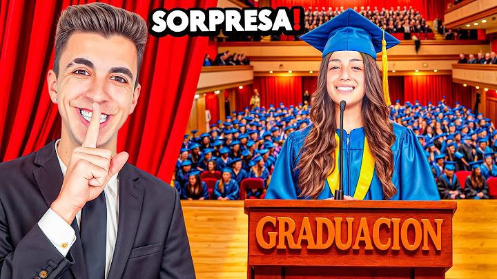 SORPRENDO A MI HIJASTRA EN SU GRADUACION!👩🏻‍🎓*no se lo esperaba!*