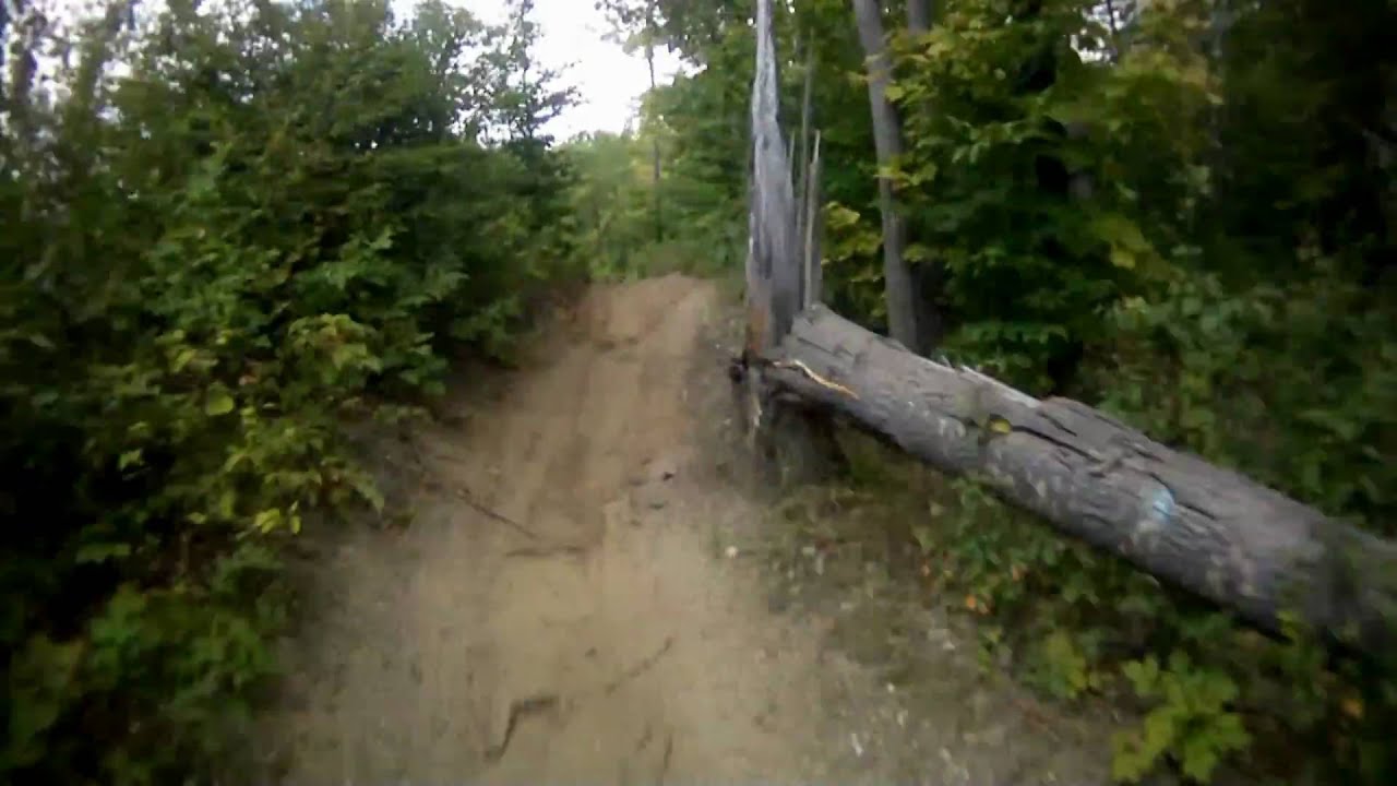 Solo Dirt Bike Ride Michigan Single Track - YouTube