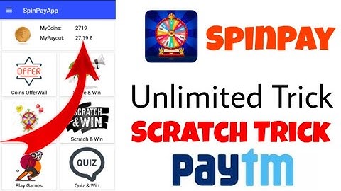 Spin pay app unlimited trick | Spin pay app se paise kaise kamaye | Spin pay app refer script
