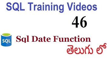 SQL  date functions CURDATE,CURTIME,NOW  sql videos in telugu 46