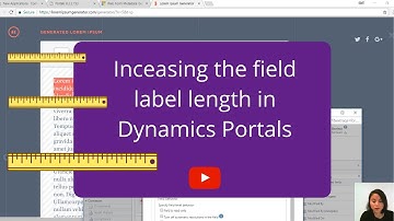 Increasing the Field Label in Dynamics Portals