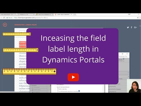 Increasing the Field Label in Dynamics Portals