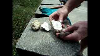 Kimmswick Geodes. Hunting Geods In Missouri. Quartz Crystals.