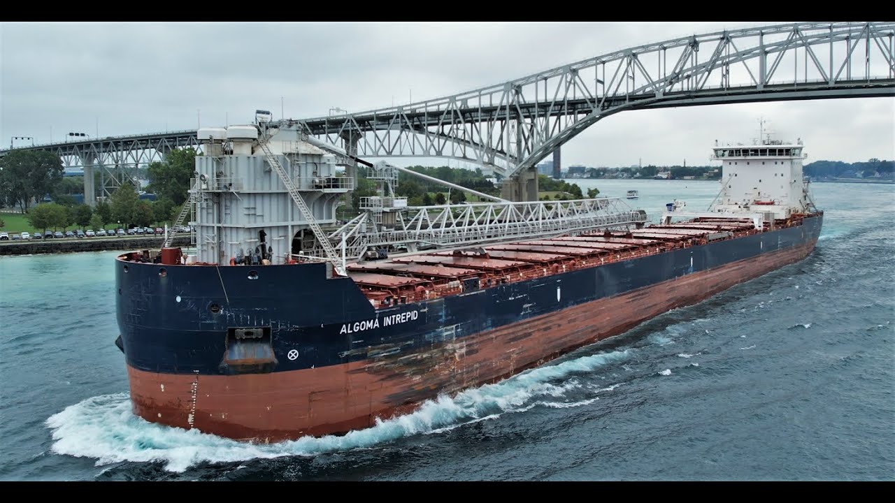 ALGOMA INTREPID Upbound Port Huron, Michigan 952022 YouTube